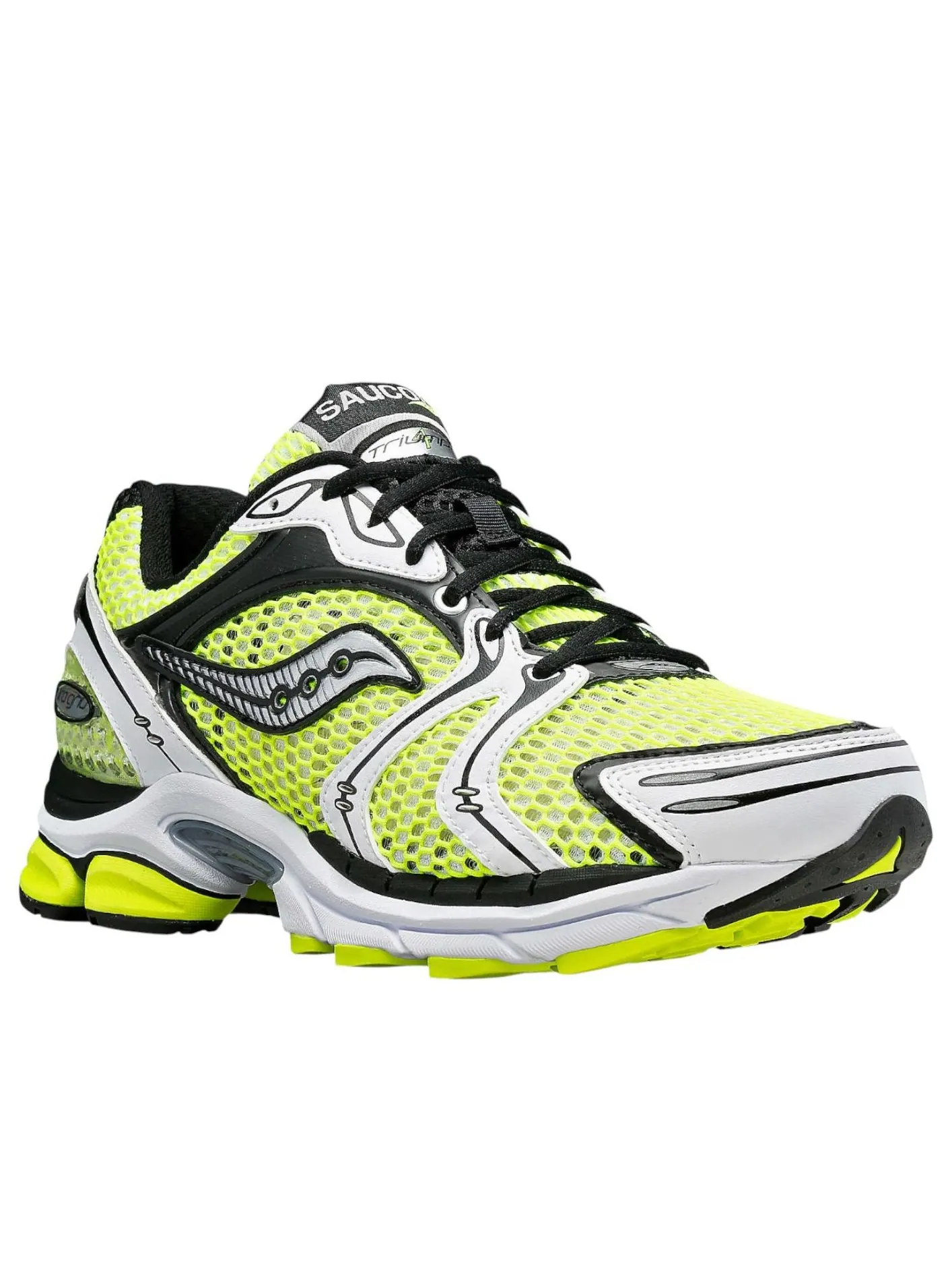 Saucony ProGrid Triumph 4 'Yellow Silver' — изображение 2 из 5, желтый/серебристый