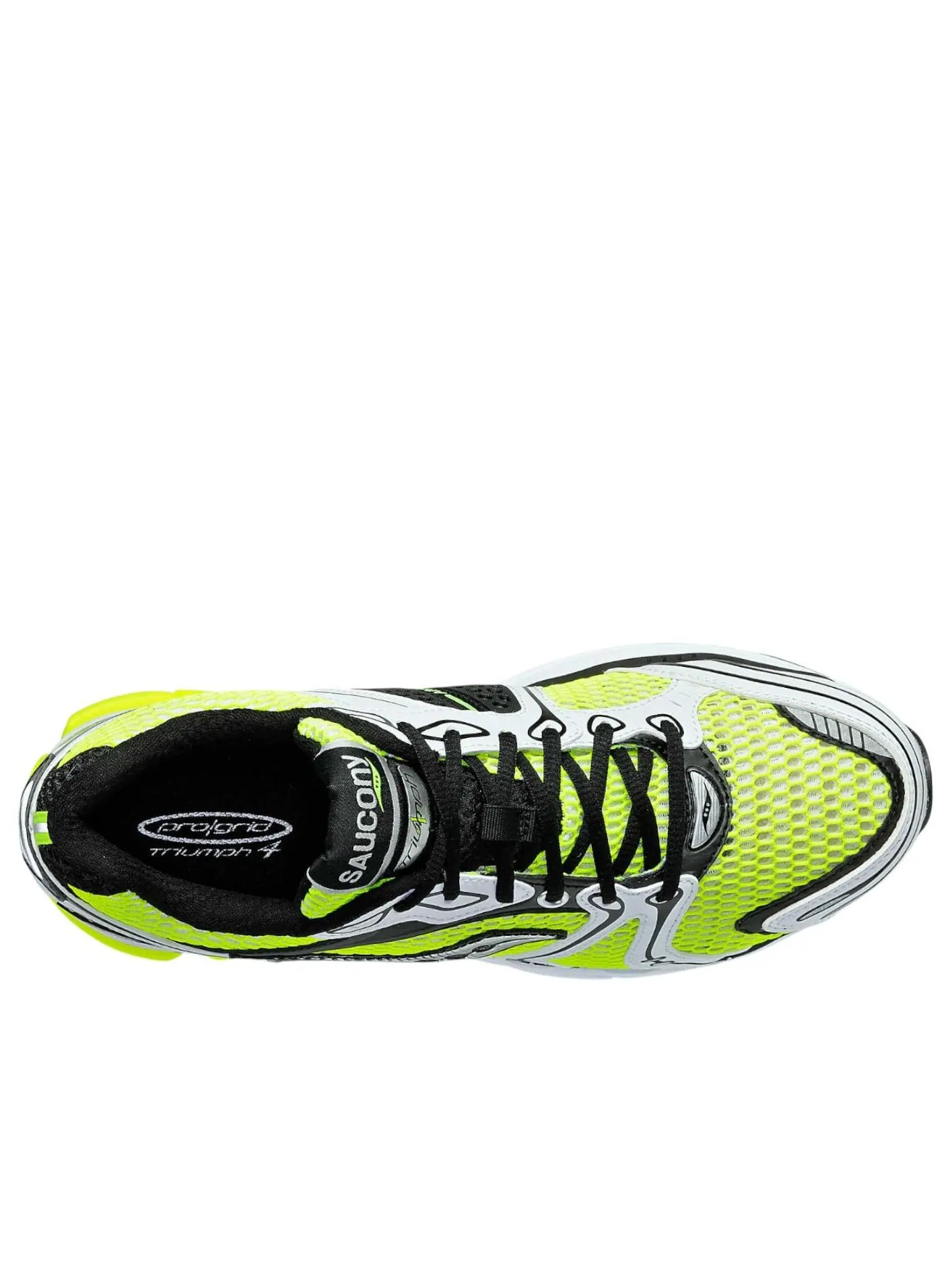 Saucony ProGrid Triumph 4 'Yellow Silver' — изображение 4 из 5, желтый/серебристый