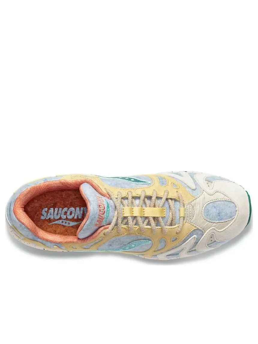 Кроссовки Saucony Grid Azura 2000 'Felt Grey Multi' — изображение 3 из 5, мульти