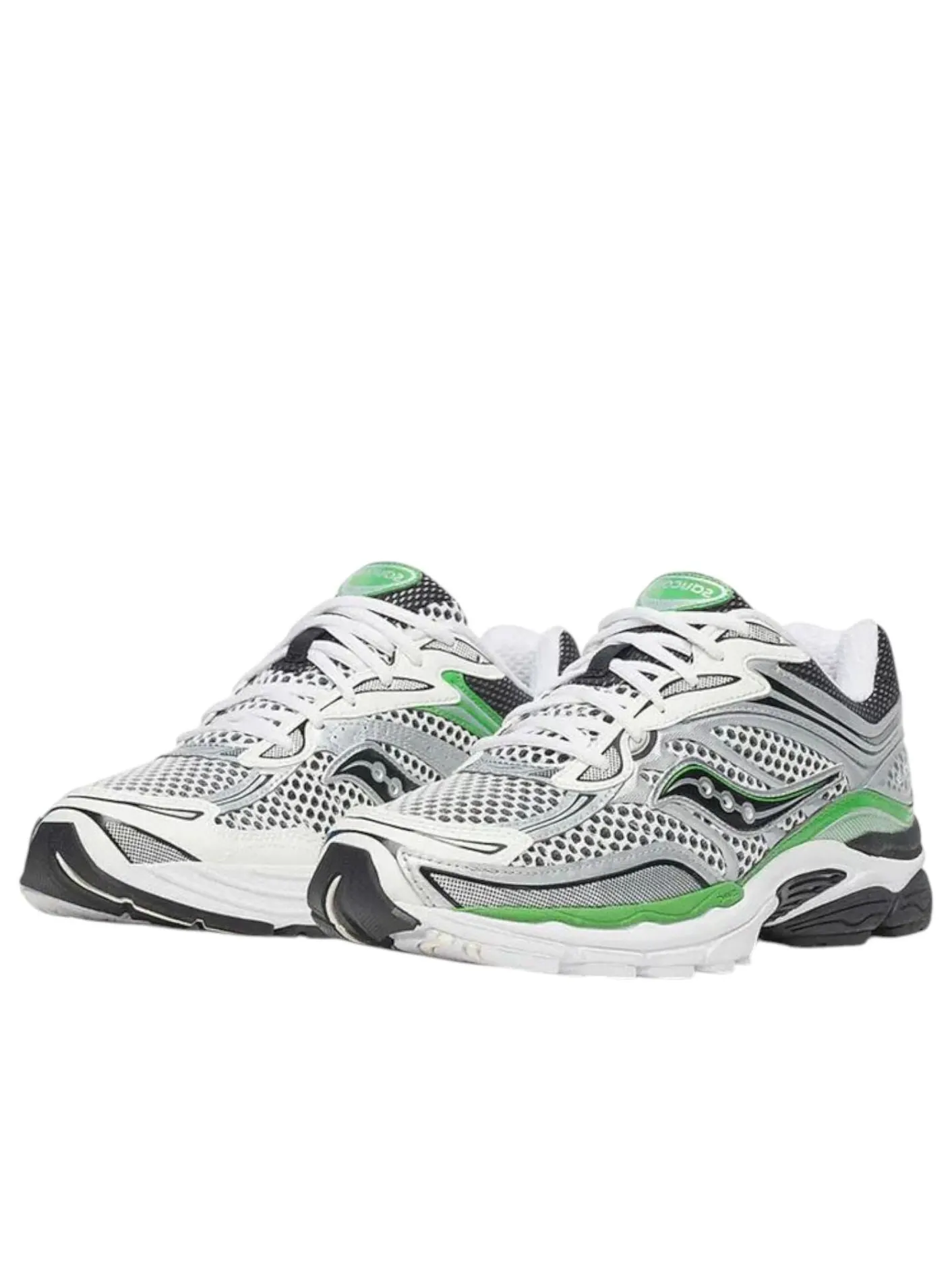 Saucony ProGrid Omni 9 'Silver Green' — изображение 2 из 6, серебристый/зеленый