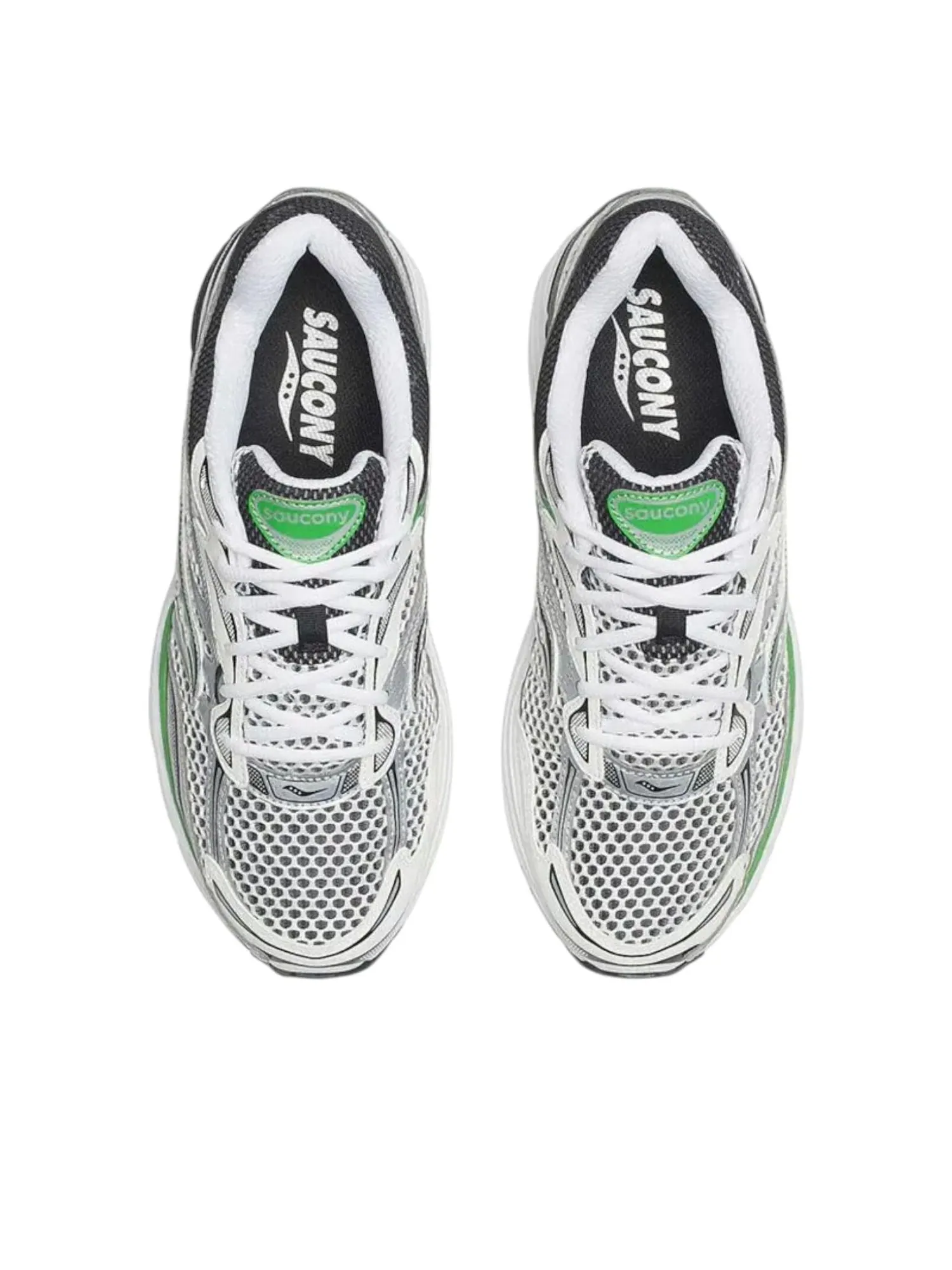 Saucony ProGrid Omni 9 'Silver Green' — изображение 3 из 6, серебристый/зеленый