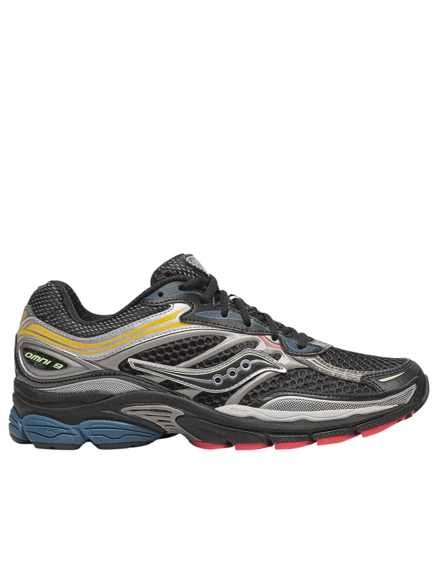 Saucony ProGrid Omni 9 'Black Multi' — изображение 6 из 6, черный/мульти