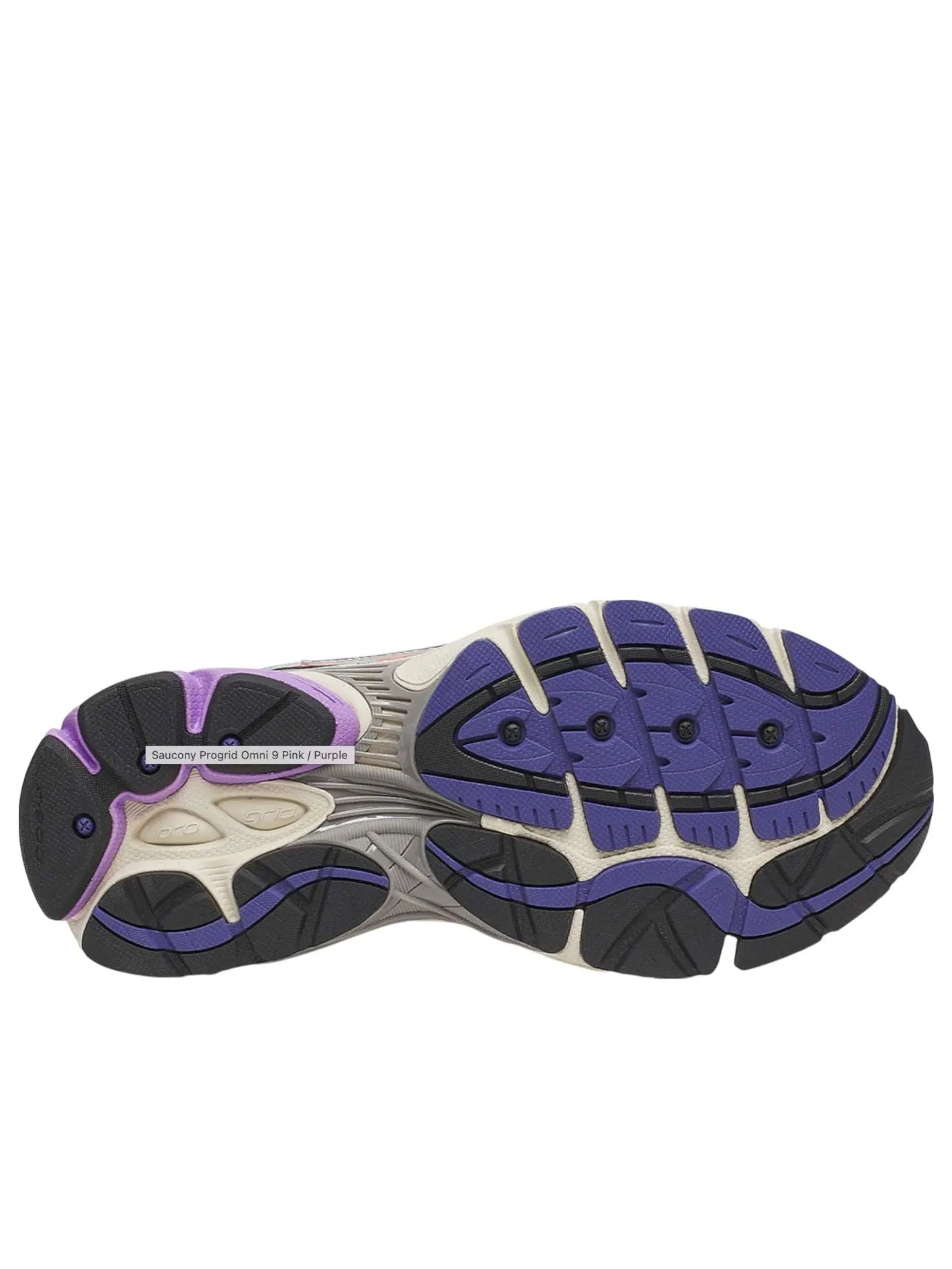Кроссовки Saucony Progrid Omni 9 'Sunset' — изображение 4 из 5, розовый/фиолетовый