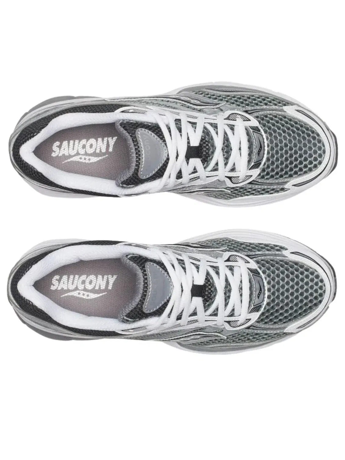 Кроссовки Saucony ProGrid Omni 9 'Серый Серебристый Черный' S70739-42 — изображение 4 из 5