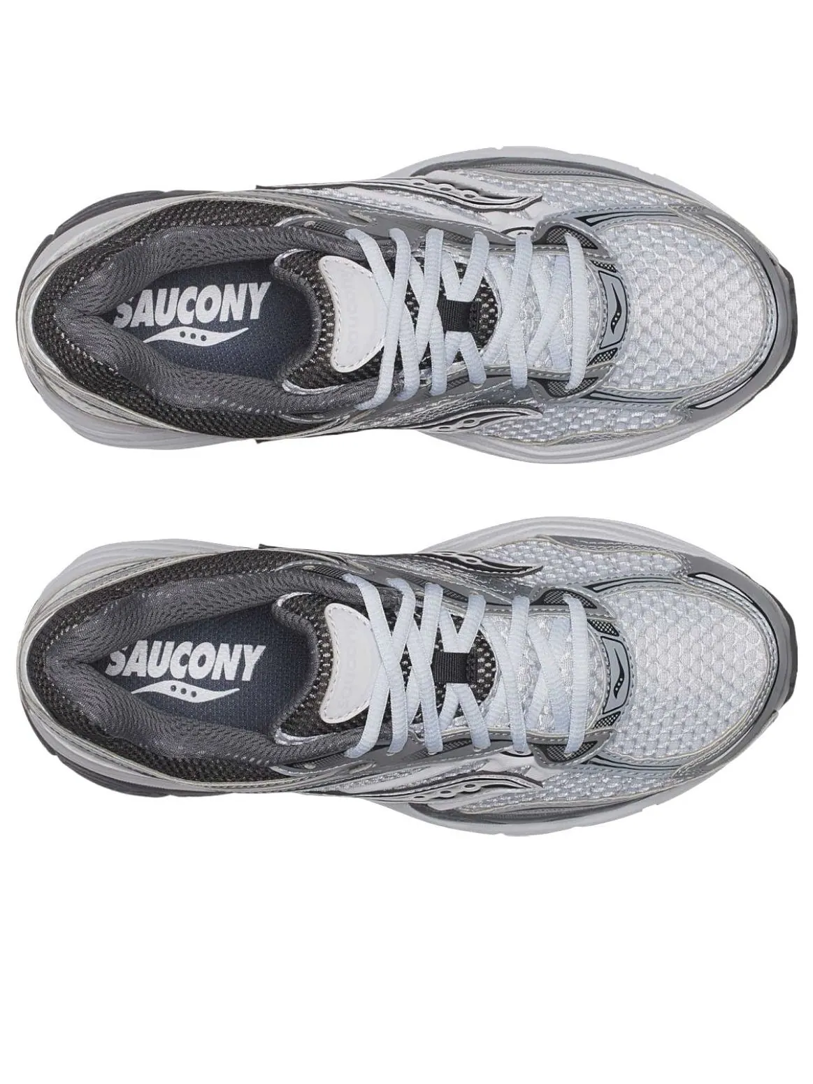 Кроссовки Saucony ProGrid Omni 9 'Microchip' — изображение 4 из 6, серебряный
