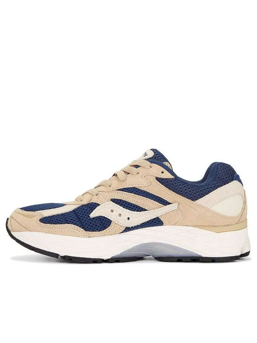 Кроссовки Saucony ProGrid Omni 9 Premium 'Бежевый темно-синий' — изображение 1 из 6