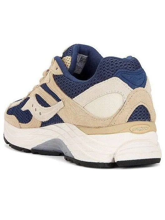 Кроссовки Saucony ProGrid Omni 9 Premium 'Бежевый темно-синий' — изображение 4 из 6