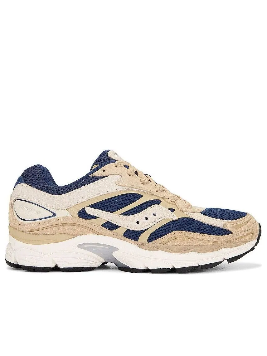 Кроссовки Saucony ProGrid Omni 9 Premium 'Бежевый темно-синий' — изображение 6 из 6
