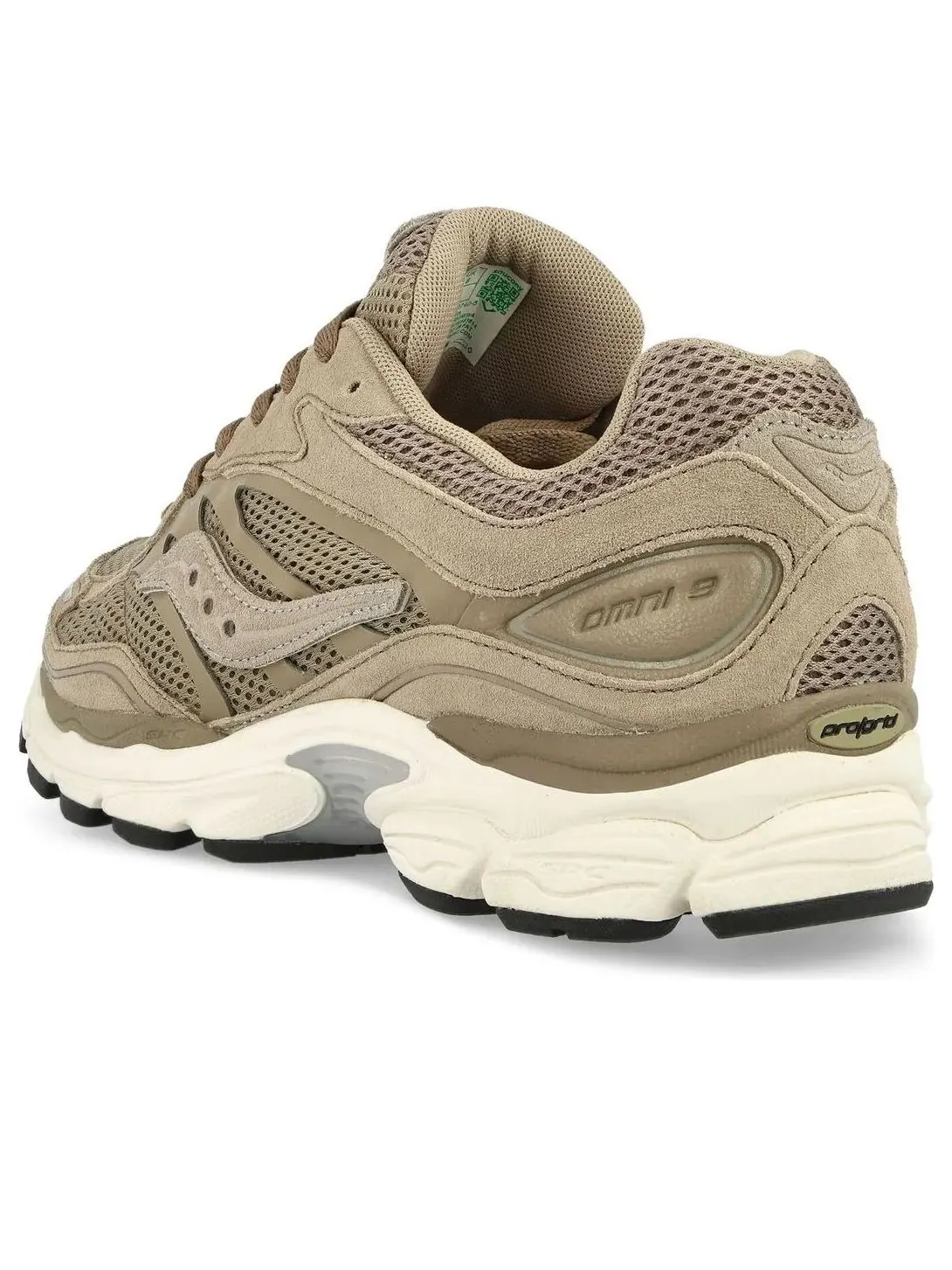 Кроссовки Saucony ProGrid Omni 9 Premium 'Greige' — изображение 4 из 6, серый