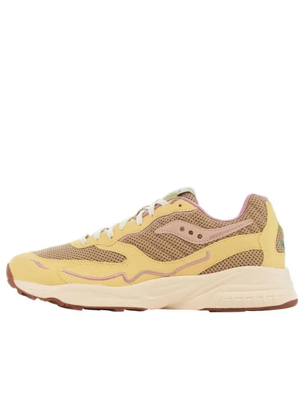 Кроссовки 3d grid hurricane 'mushroom' Saucony — изображение 1 из 4, бежевый/желтый