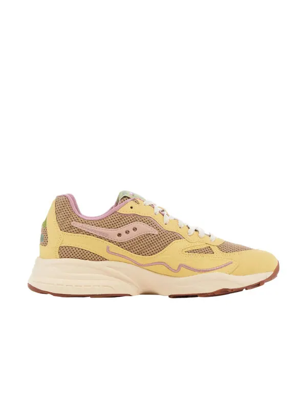 Кроссовки 3d grid hurricane 'mushroom' Saucony — изображение 2 из 4, бежевый/желтый