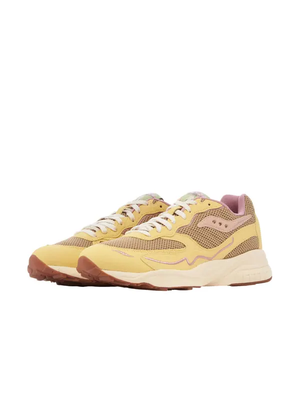 Кроссовки 3d grid hurricane 'mushroom' Saucony — изображение 3 из 4, бежевый/желтый
