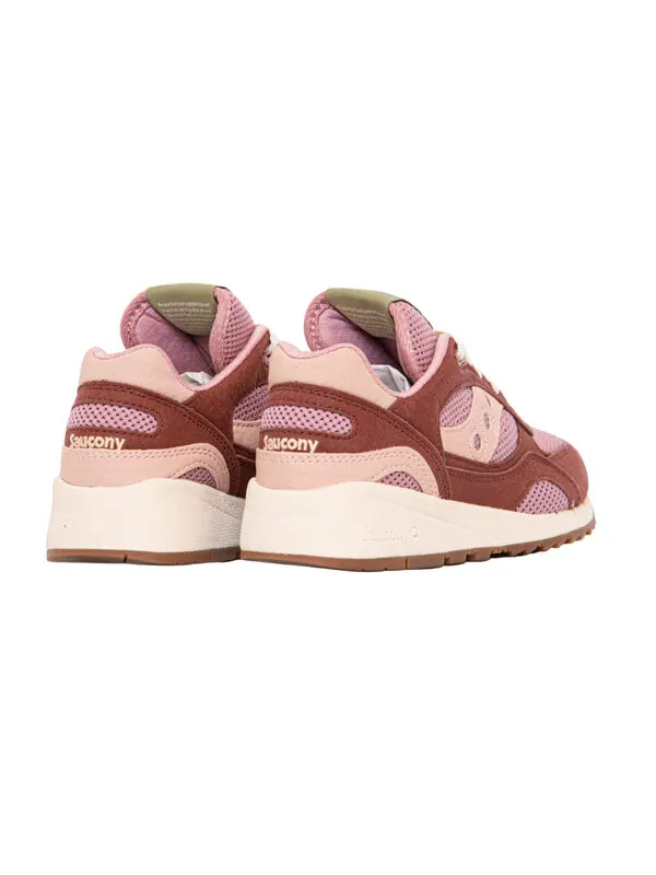Кроссовки shadow 6000 'mushroom burgundy' Saucony — изображение 3 из 4, бордовый