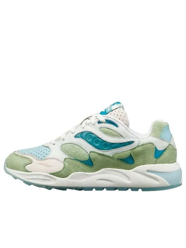 Кроссовки grid shadow 2 Saucony — изображение 1 из 4, зеленый