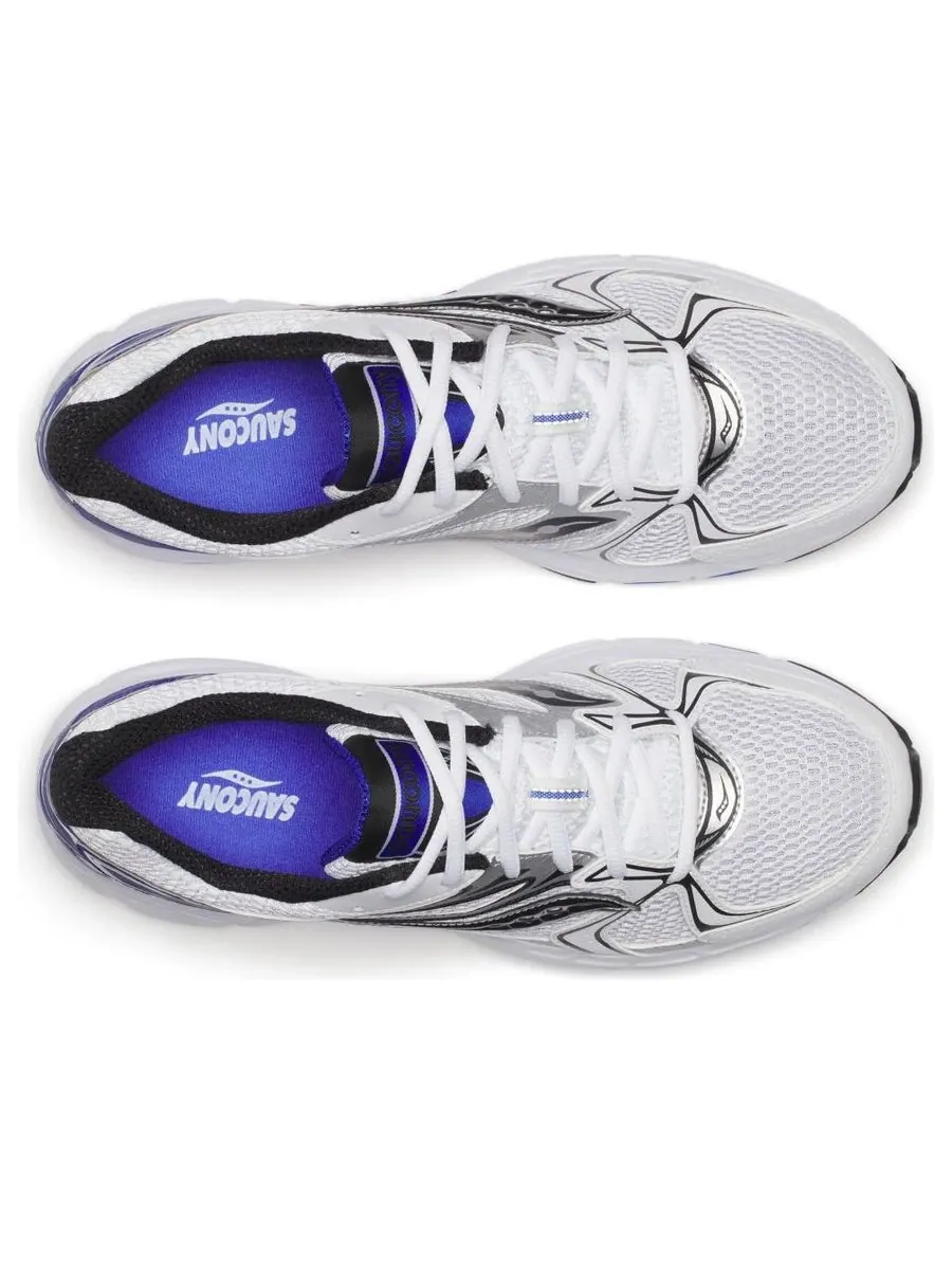 Кроссовки Saucony Ride Millennium 'White Black Royal' — изображение 4 из 6, белый
