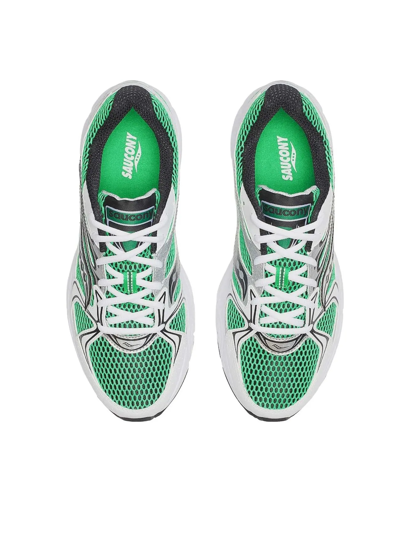 Saucony Ride Millennium 'White Fern Green' — изображение 3 из 4, белый/зеленый