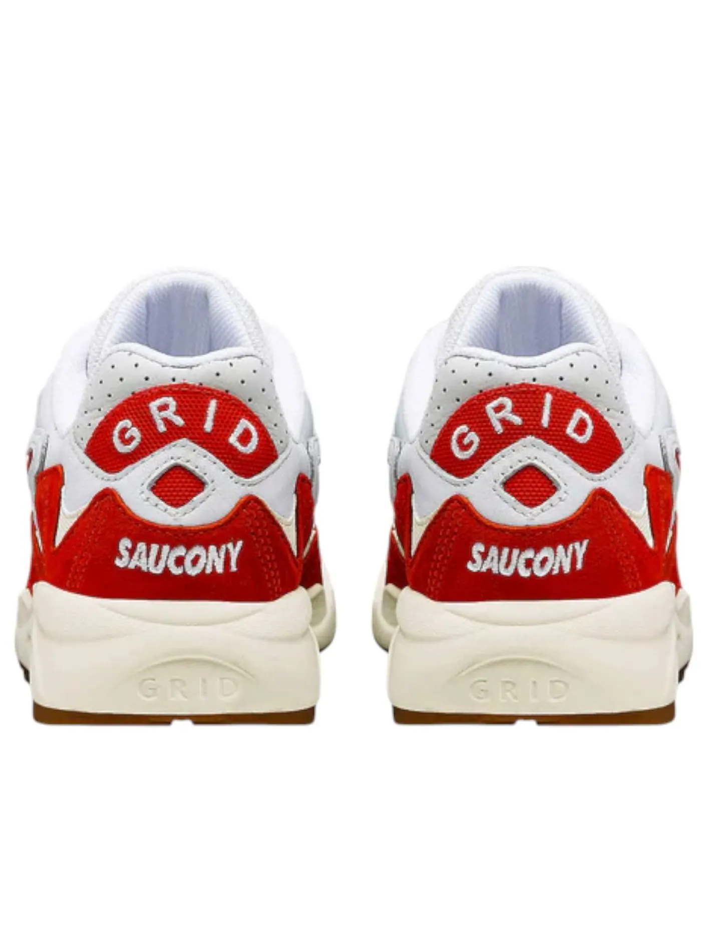 Кроссовки Saucony Grid Shadow 2 'Ivy Prep' — изображение 4 из 4, белый/красный