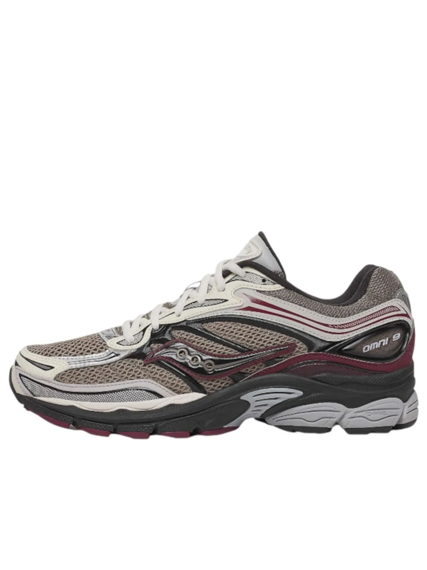 Saucony ProGrid Omni 9 TMY 'Tan Maroon' — изображение 1 из 6, бежевый