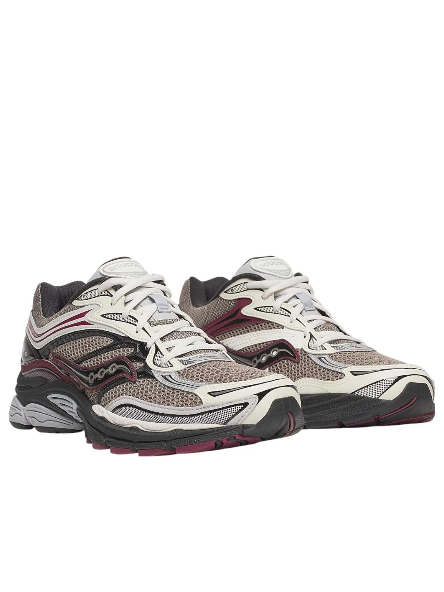 Saucony ProGrid Omni 9 TMY 'Tan Maroon' — изображение 2 из 6, бежевый
