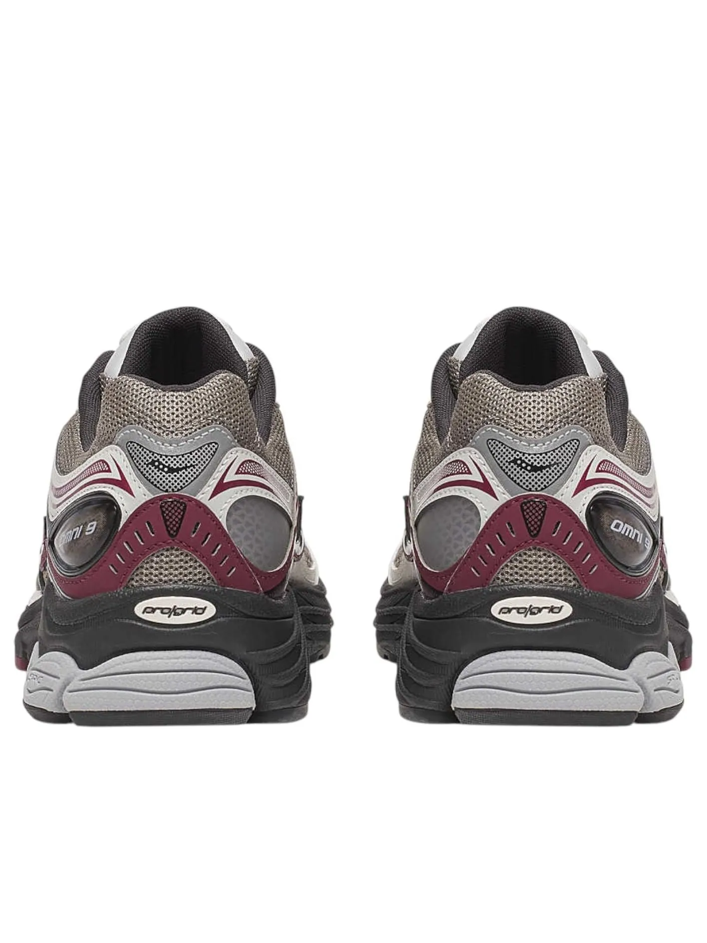 Saucony ProGrid Omni 9 TMY 'Tan Maroon' — изображение 3 из 6, бежевый