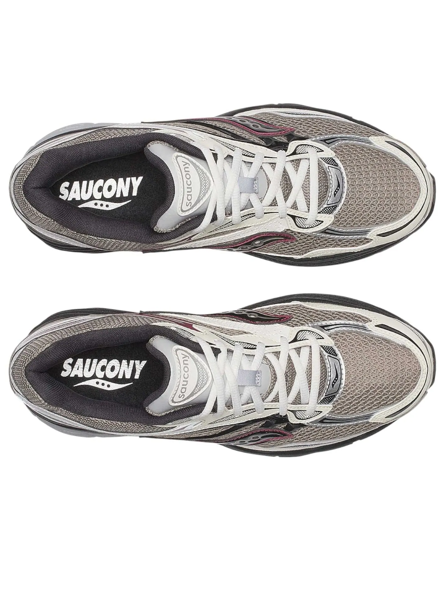 Saucony ProGrid Omni 9 TMY 'Tan Maroon' — изображение 4 из 6, бежевый