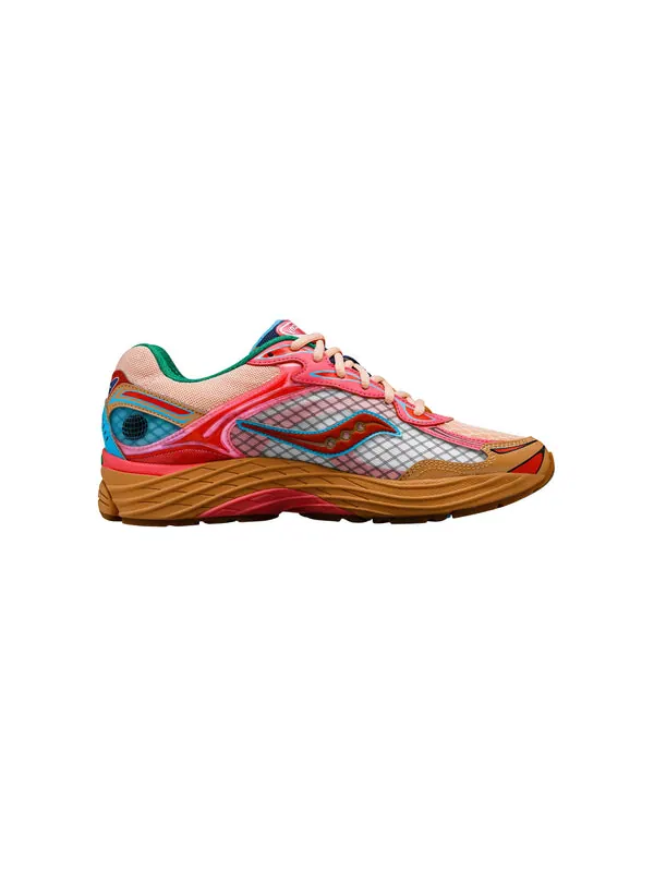 Кроссовки x jae tips progrid omni 9 'to do list tan' Saucony — изображение 2 из 4, бежевый/розовый