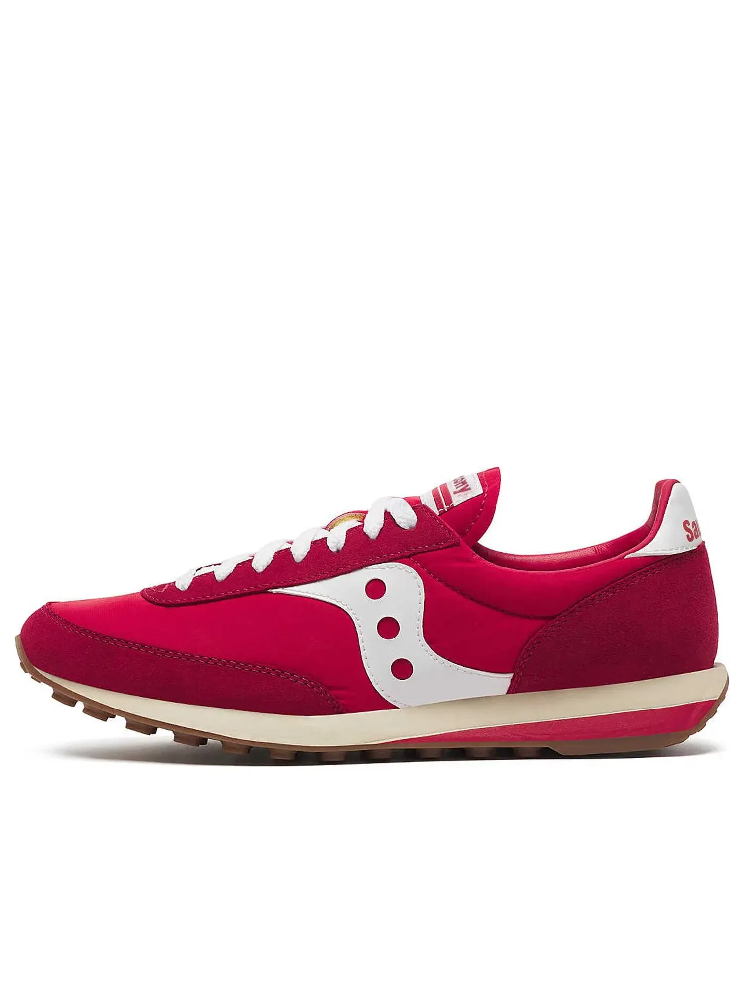 Мужские кроссовки с текстильным верхом Trainer 80 Saucony — изображение 1 из 5, красный