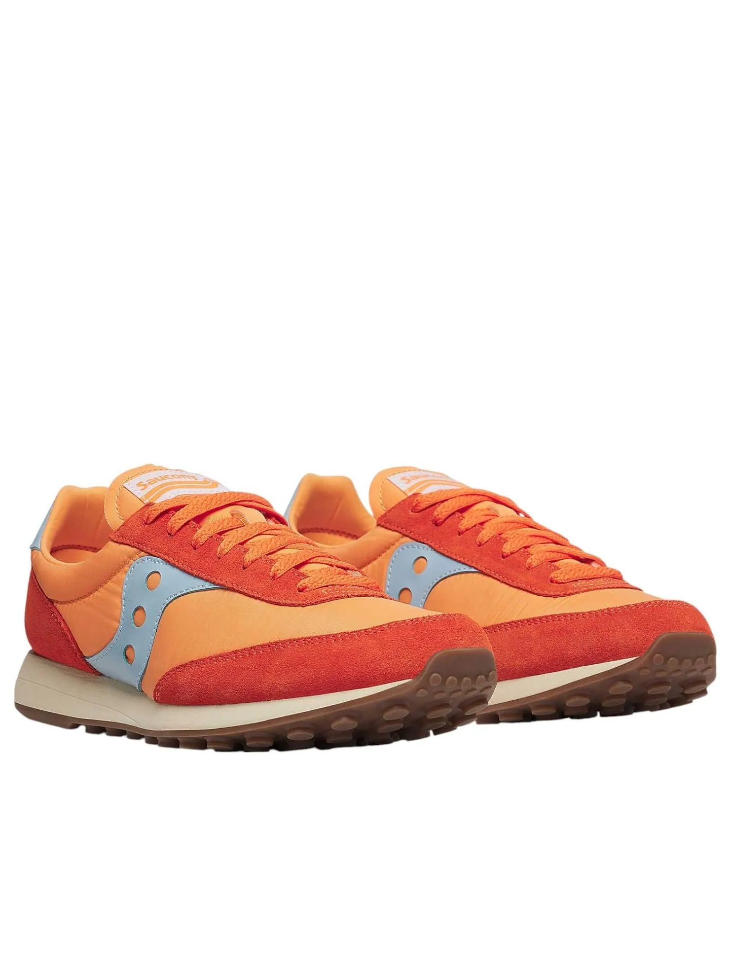 Кроссовки Saucony Trainer 80 'Orange Sky' — изображение 2 из 5, оранжевый