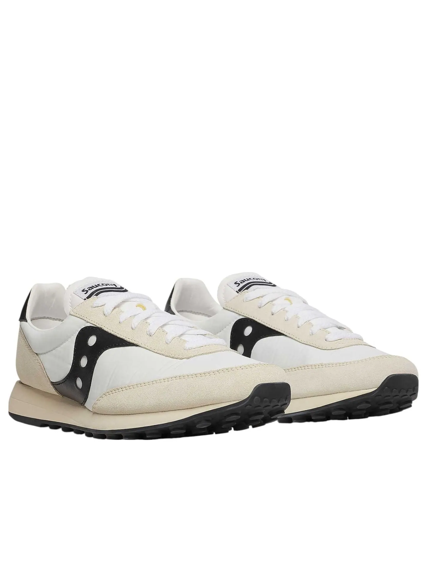 Кроссовки Saucony Trainer 80 'White Black' — изображение 2 из 5, белый