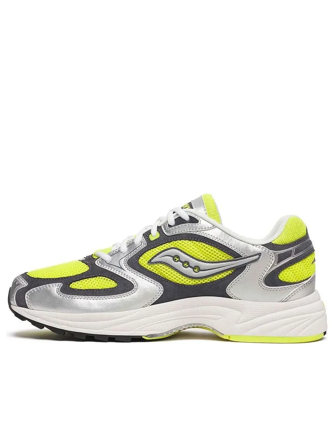 Кроссовки Saucony Grid Jazz 9 'Yellow Silver' — изображение 1 из 6, желтый/серебристый