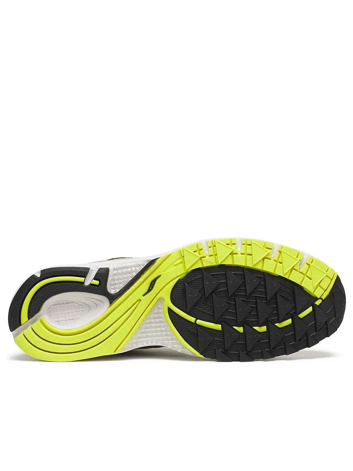 Кроссовки Saucony Grid Jazz 9 'Yellow Silver' — изображение 5 из 6, желтый/серебристый