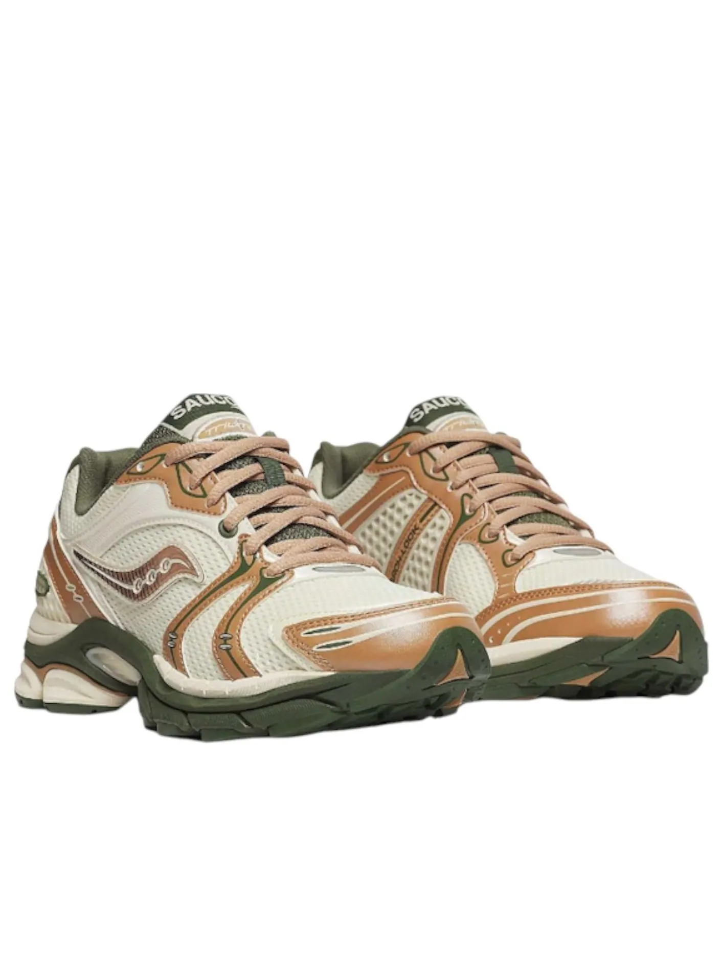 Saucony & Friends Pro Grid Triumph 4 'Cream Doe' — изображение 2 из 6, кремовый
