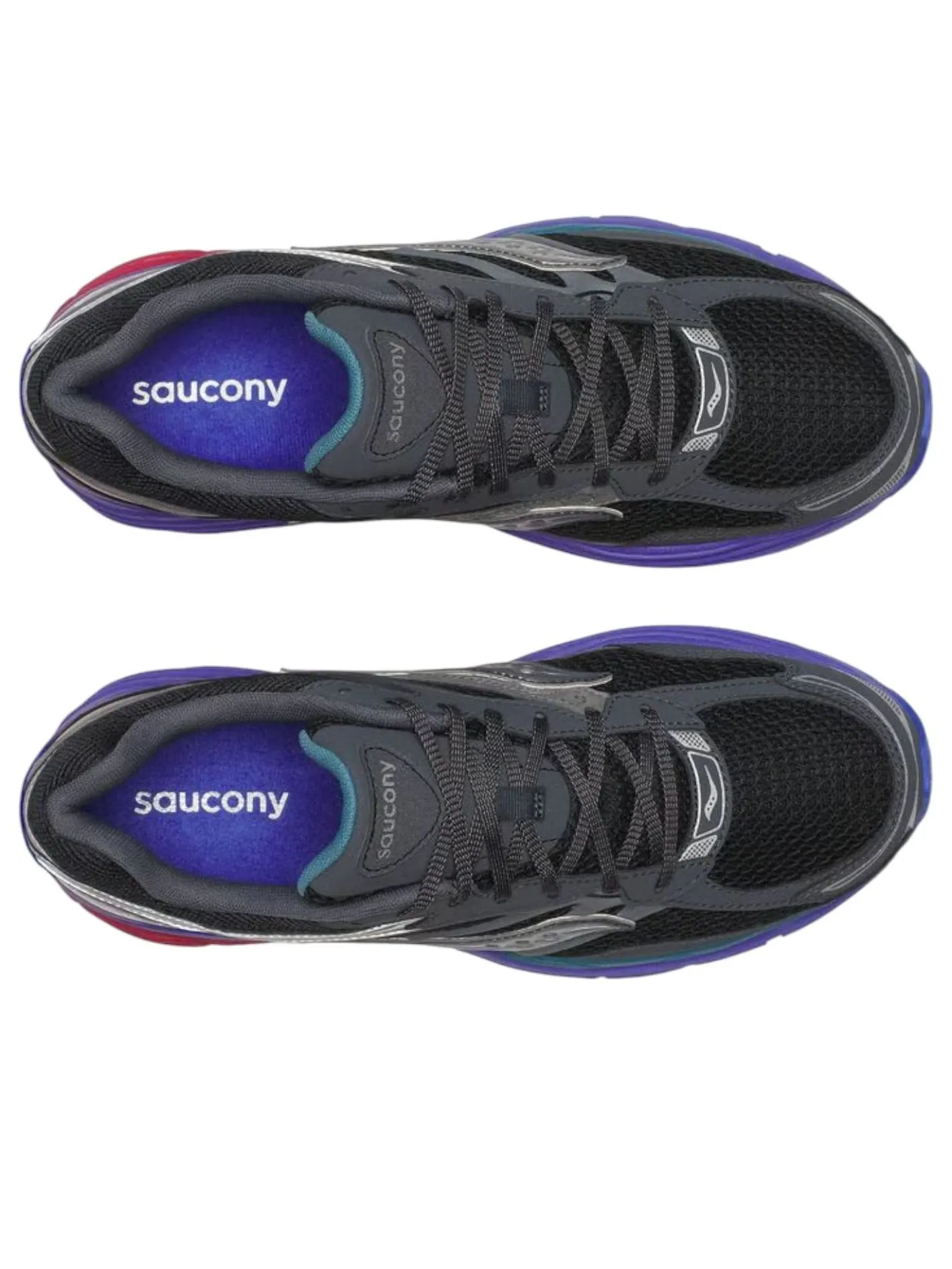 Saucony ProGrid Omni 9 'Galaxy' — изображение 3 из 6, черный/мульти
