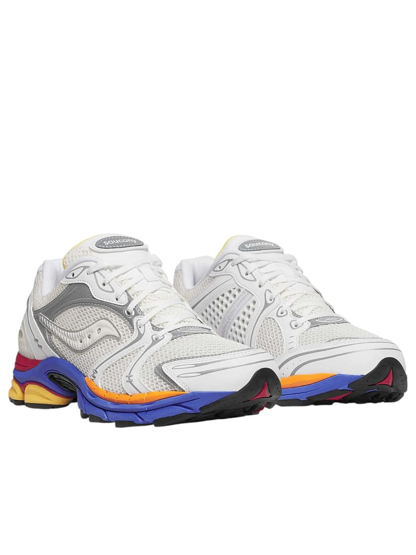 Saucony ProGrid Triumph 4 Galaxy 'White Multi' — изображение 2 из 6, белый/мульти