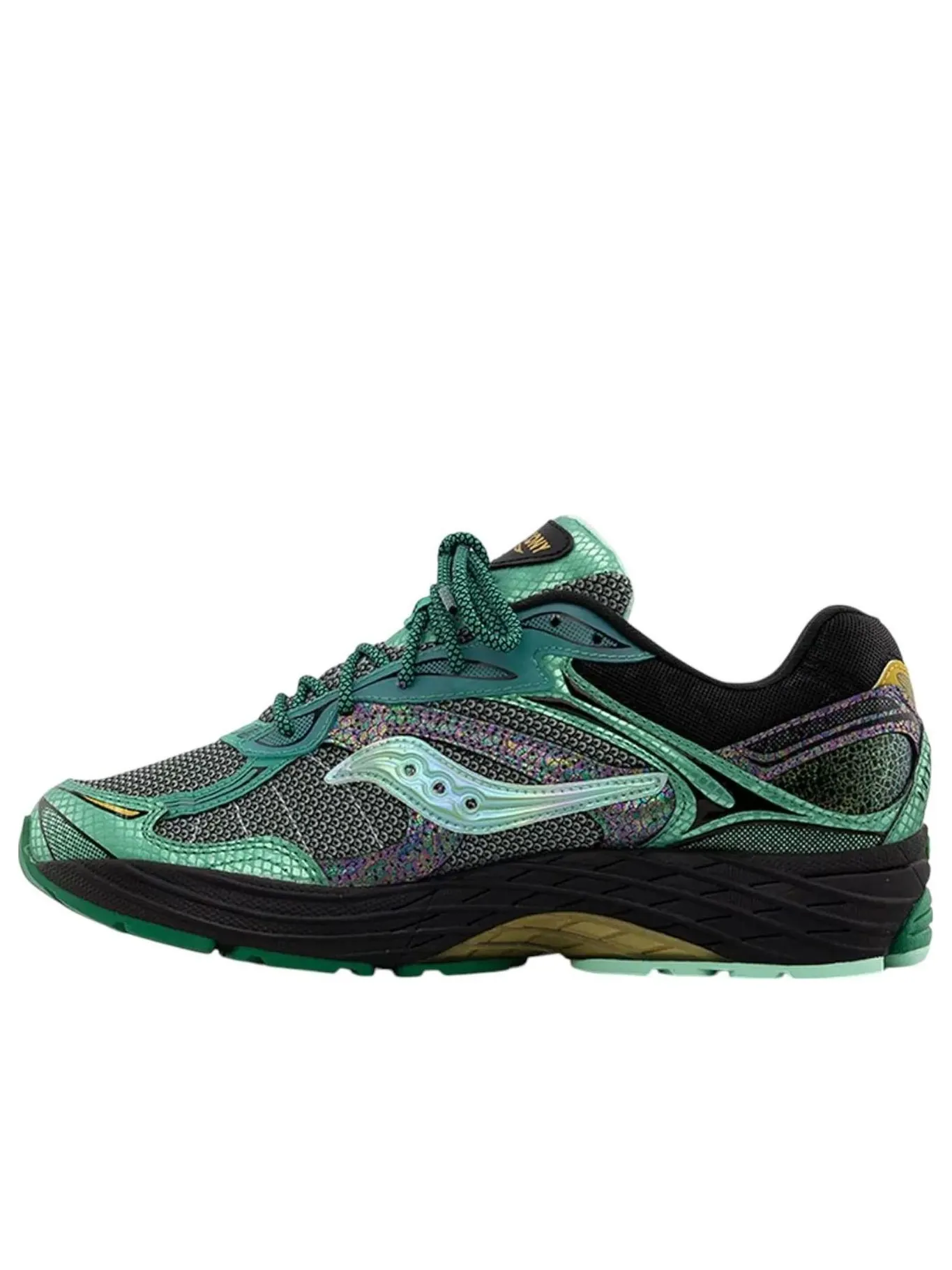 Кроссовки Saucony Progrid Omni 9 'Glowaconstrictor' — изображение 1 из 5, зеленый