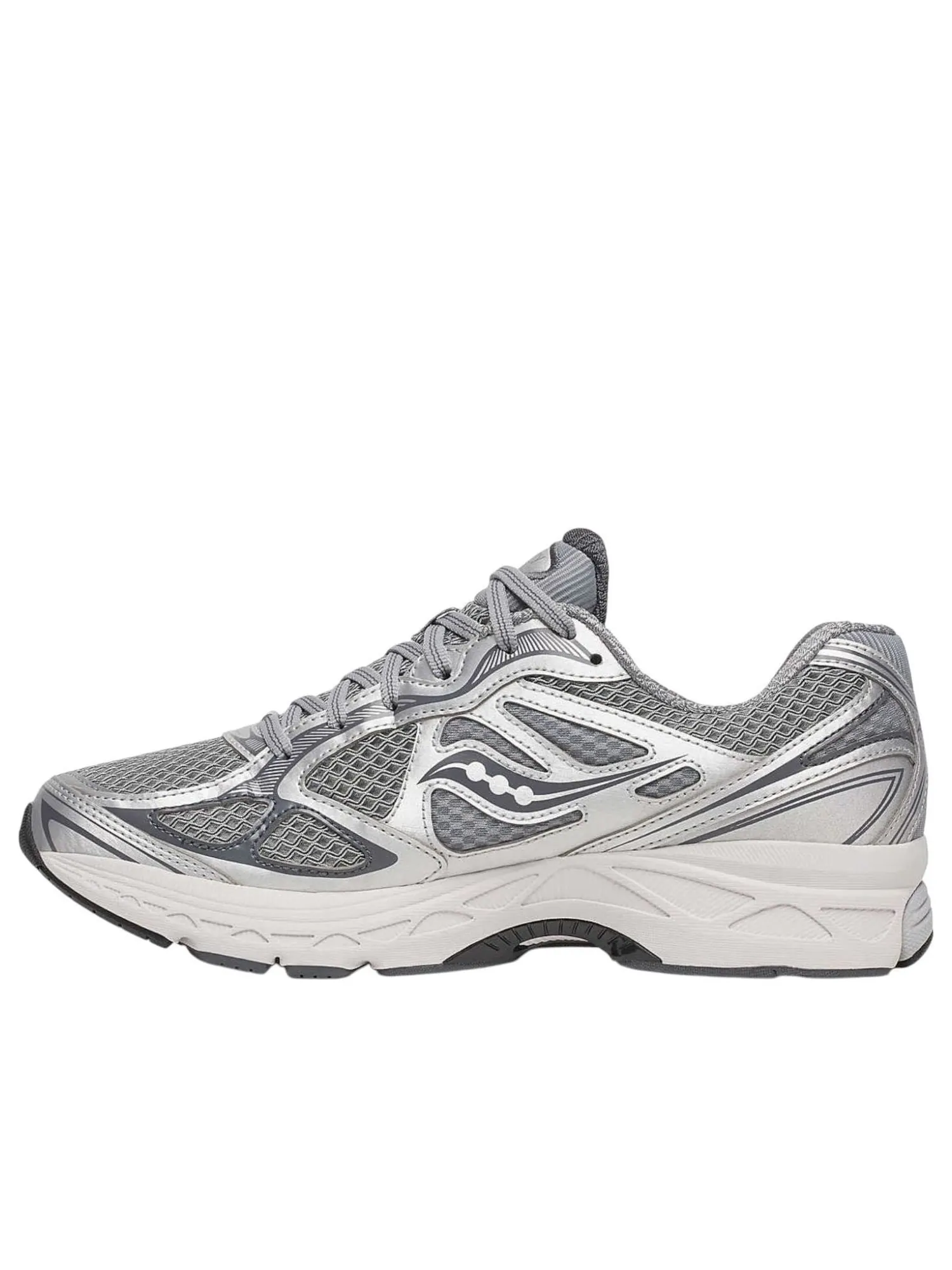 Кроссовки Saucony ProGrid Guide 7 'Серо-серебристый' — изображение 1 из 5, серый/серебристый