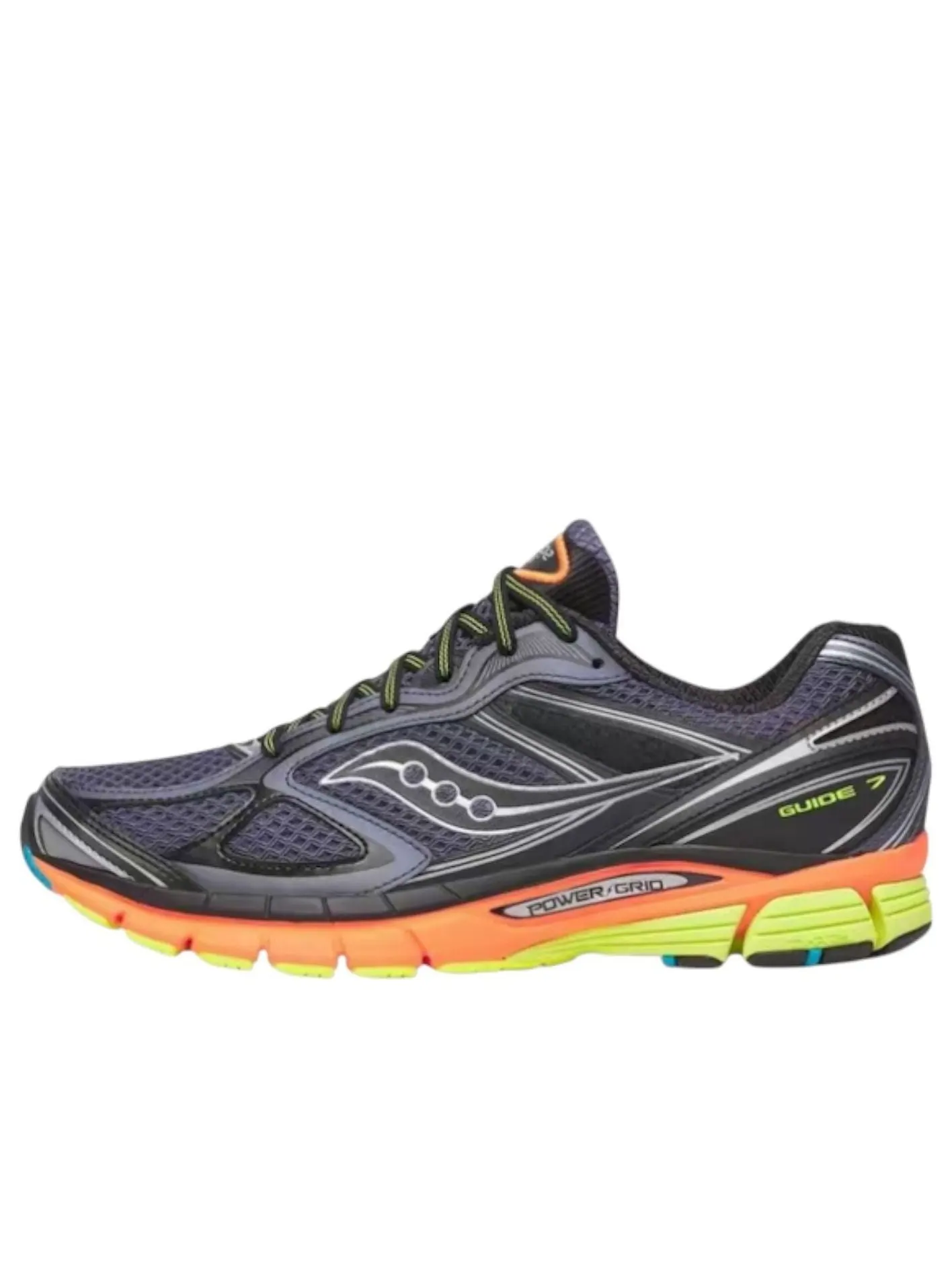 Кроссовки Saucony ProGrid Guide 7 'Grey Multi' — изображение 1 из 6, серый/мульти