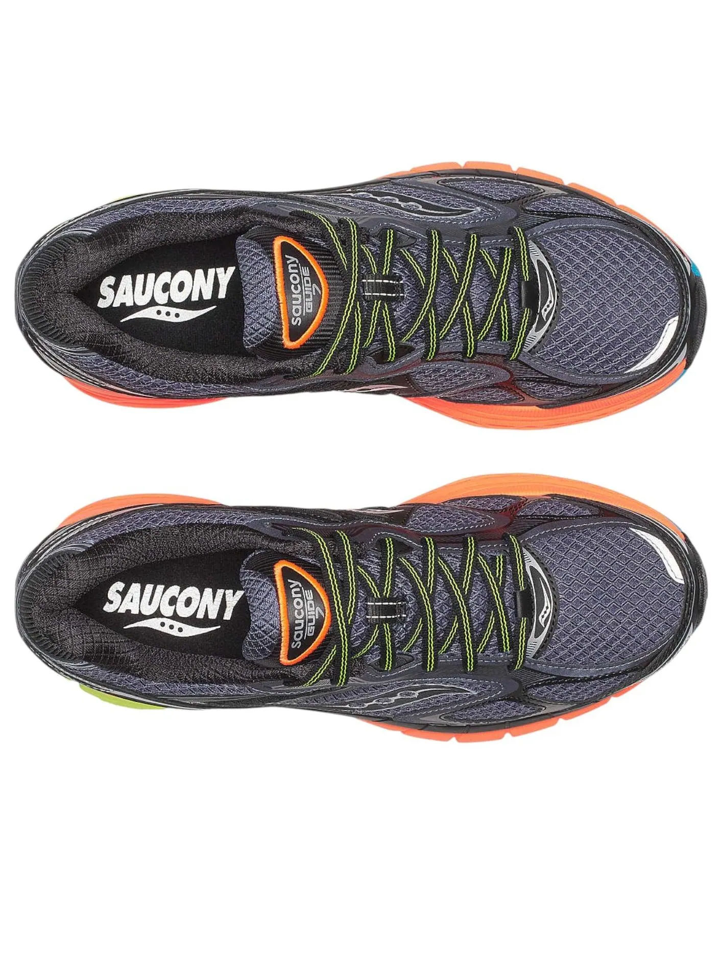 Кроссовки Saucony ProGrid Guide 7 'Grey Multi' — изображение 4 из 6, серый/мульти