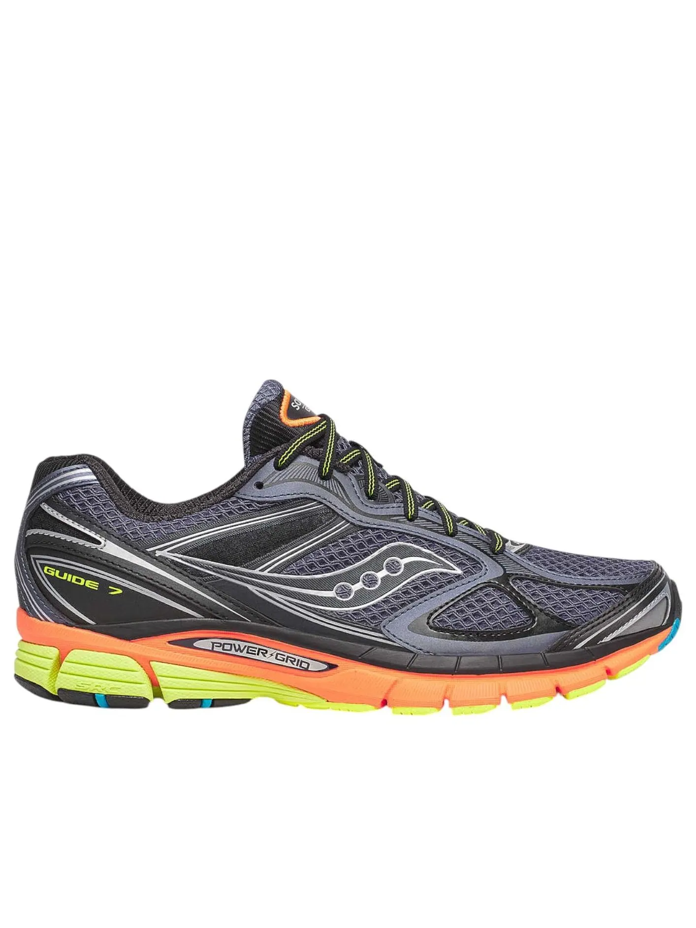 Кроссовки Saucony ProGrid Guide 7 'Grey Multi' — изображение 6 из 6, серый/мульти
