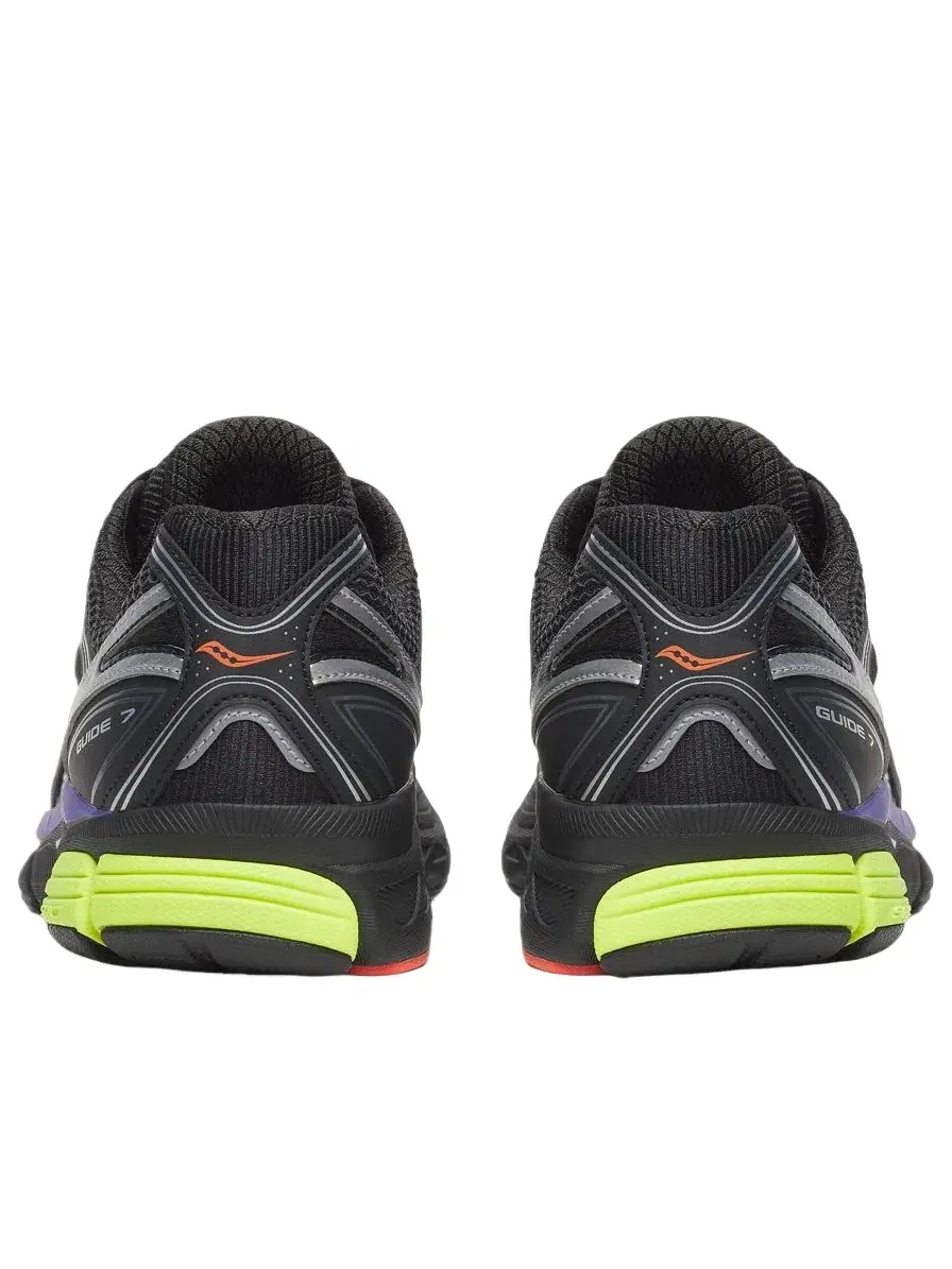 Мужские кроссовки с шнуровкой Progrid Guide 7 Saucony — изображение 5 из 6, черный