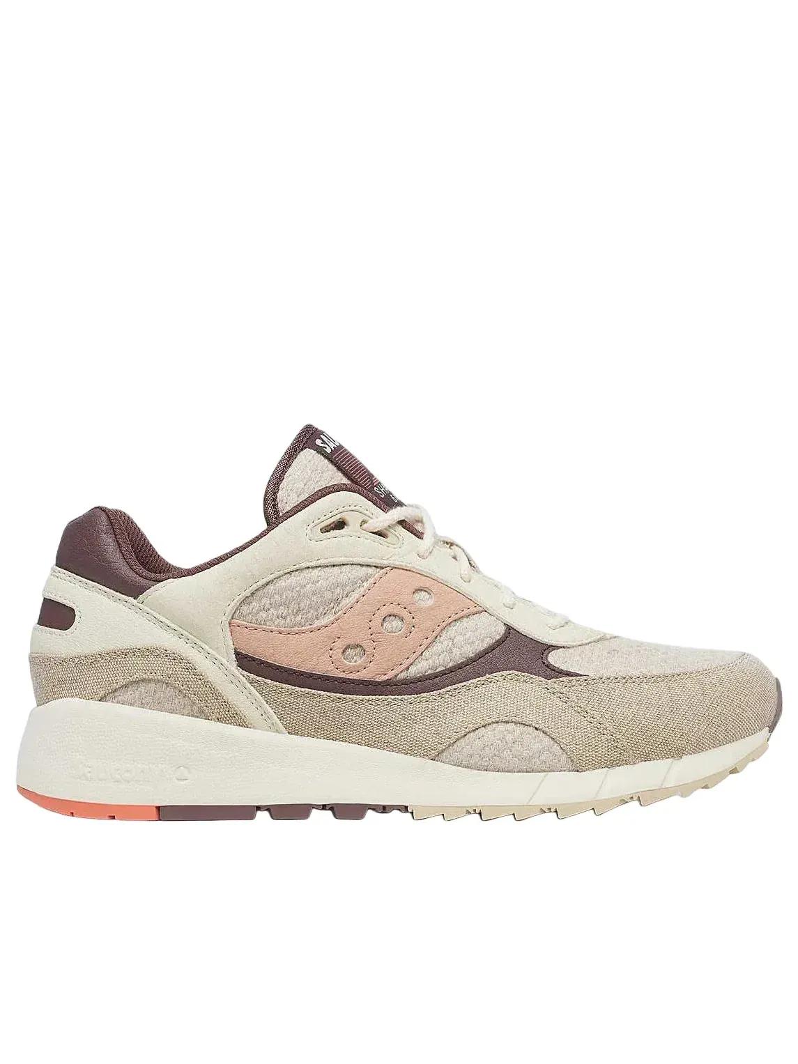 Мужские кроссовки с шнуровкой Saucony Shadow 6000 Vegan — изображение 2 из 6, мульти