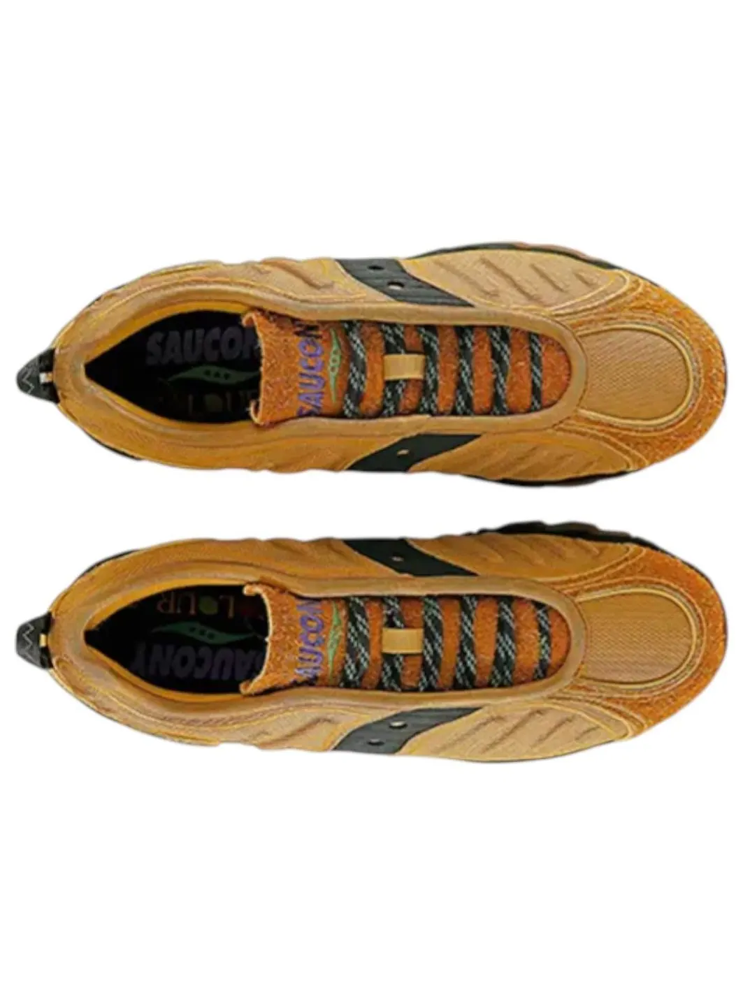 Кроссовки Saucony Matrix 'Colour Plus Companie Harvest Wheat' — изображение 5 из 5, коричневый