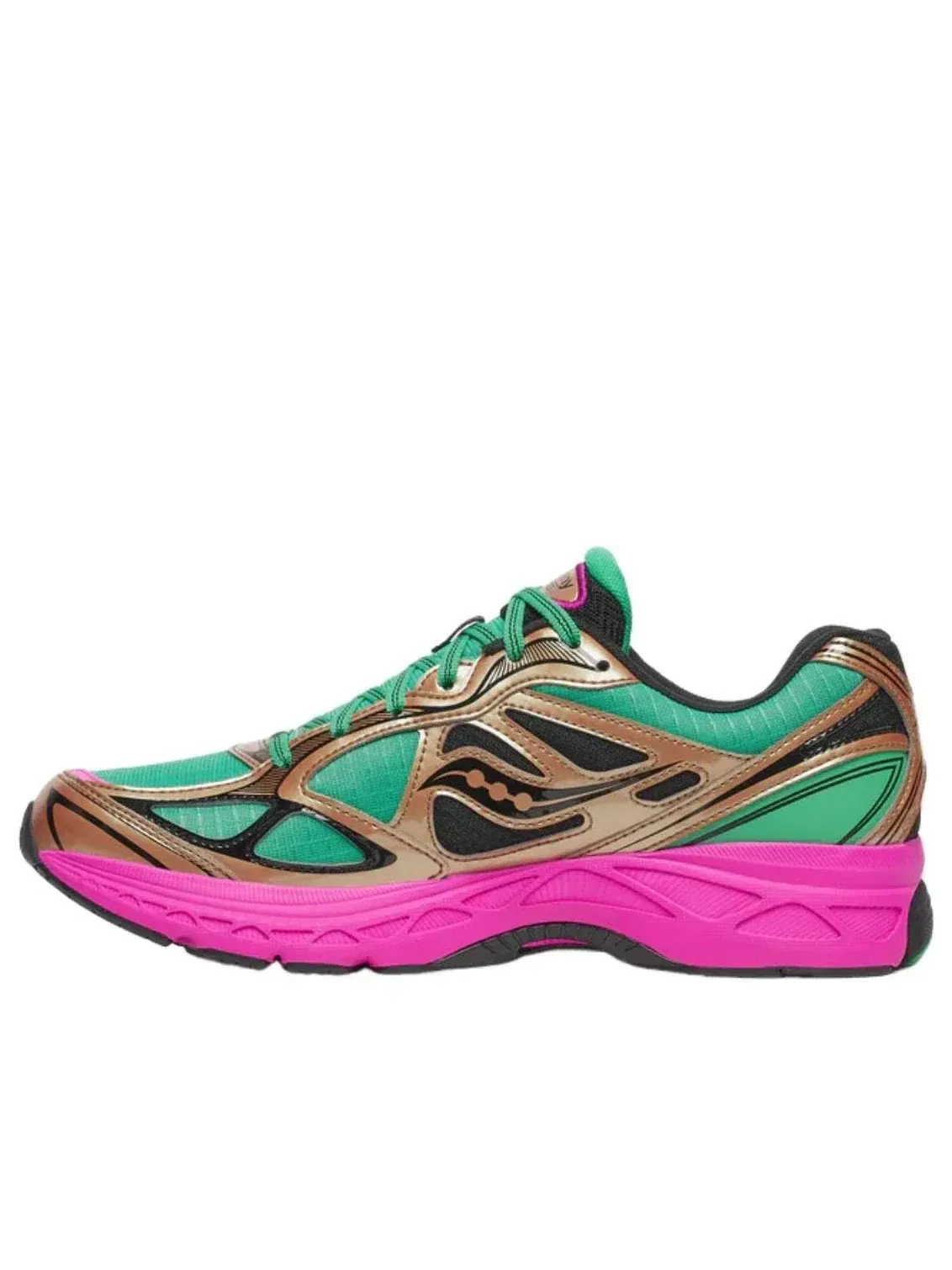 Кроссовки Saucony ProGrid Guide 7 'Green Bronze' S70995-3 — изображение 1 из 5, зеленый