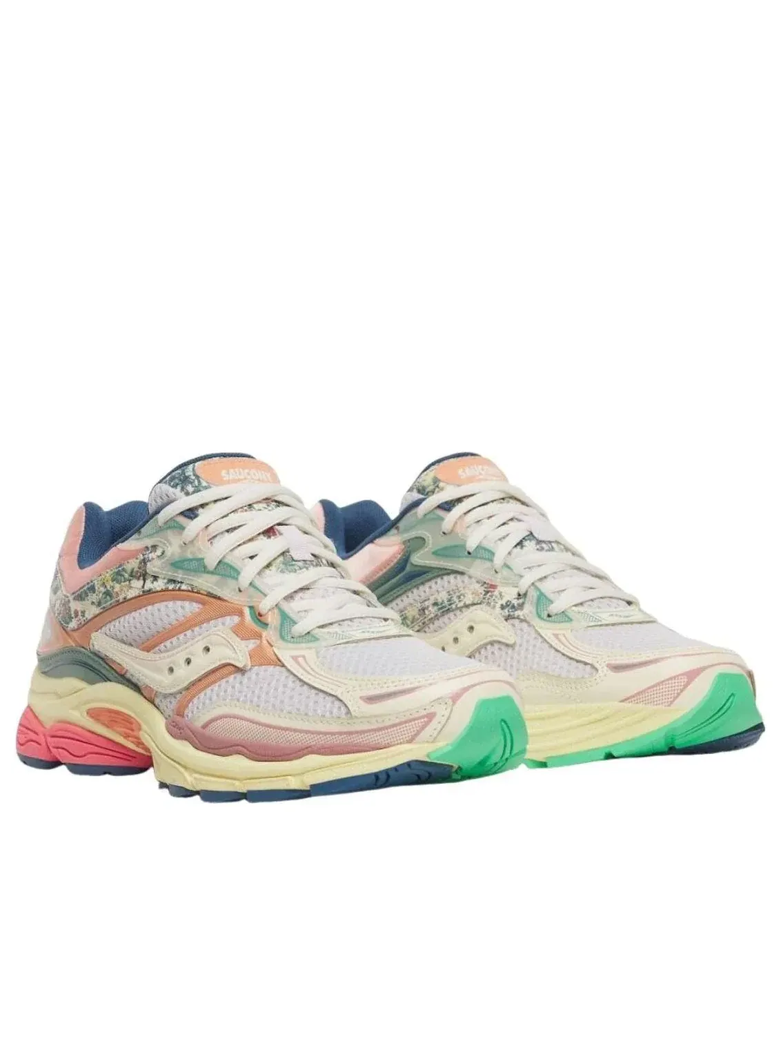 Кроссовки Saucony ProGrid Omni 9 'Kissaten' S71015-1 — изображение 3 из 6, белый