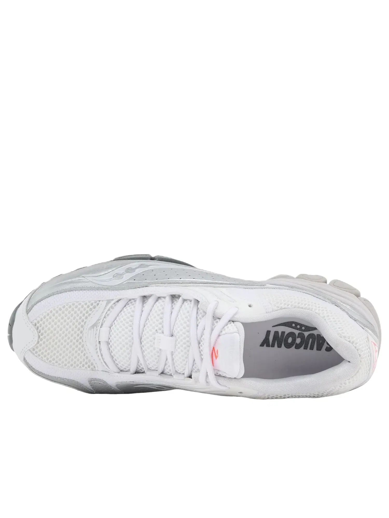 Мужские кроссовки с шнуровкой Progrid V2 Saucony — изображение 4 из 5, серебряный
