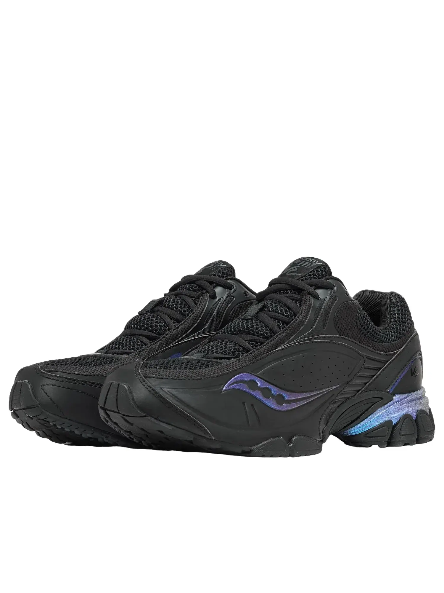 Мужские кроссовки с шнуровкой Progrid V2 Saucony — изображение 3 из 6, черный