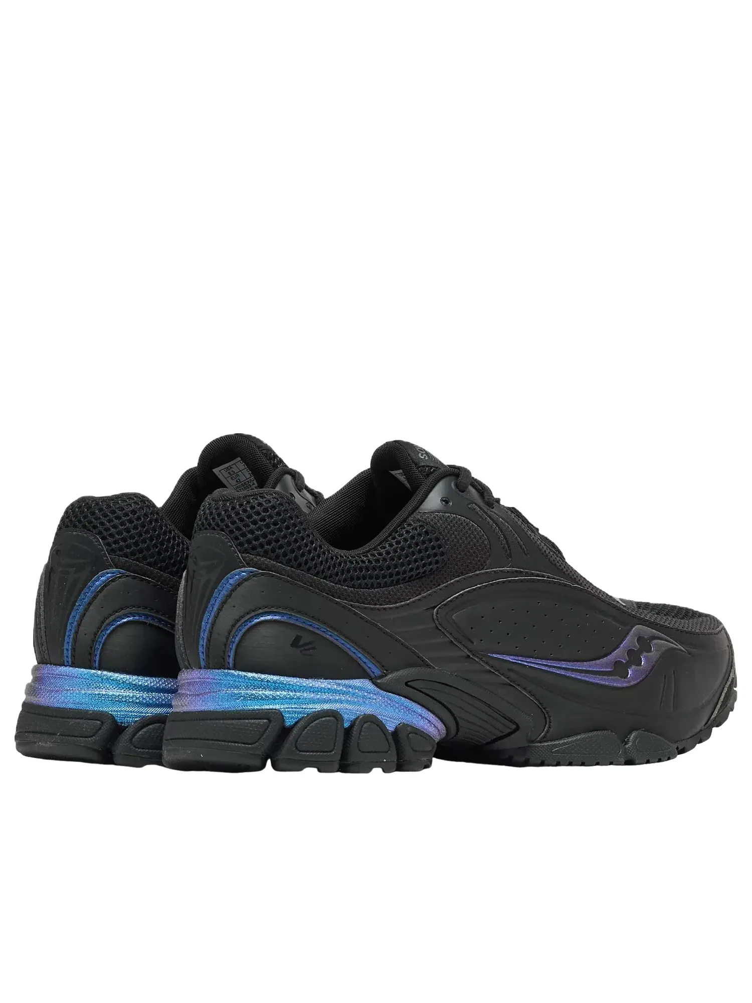 Мужские кроссовки с шнуровкой Progrid V2 Saucony — изображение 4 из 6, черный