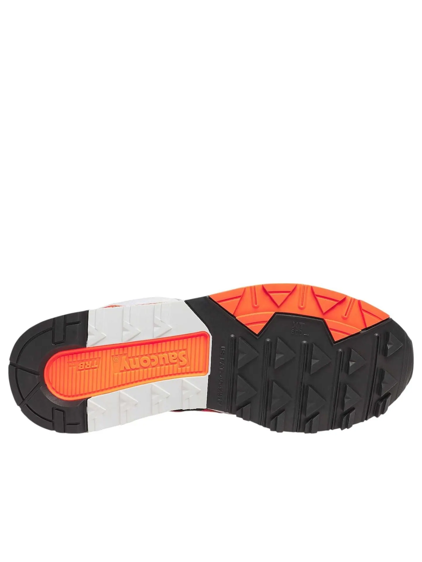 Saucony Azura OG 'White Orange' — изображение 4 из 5, белый/оранжевый
