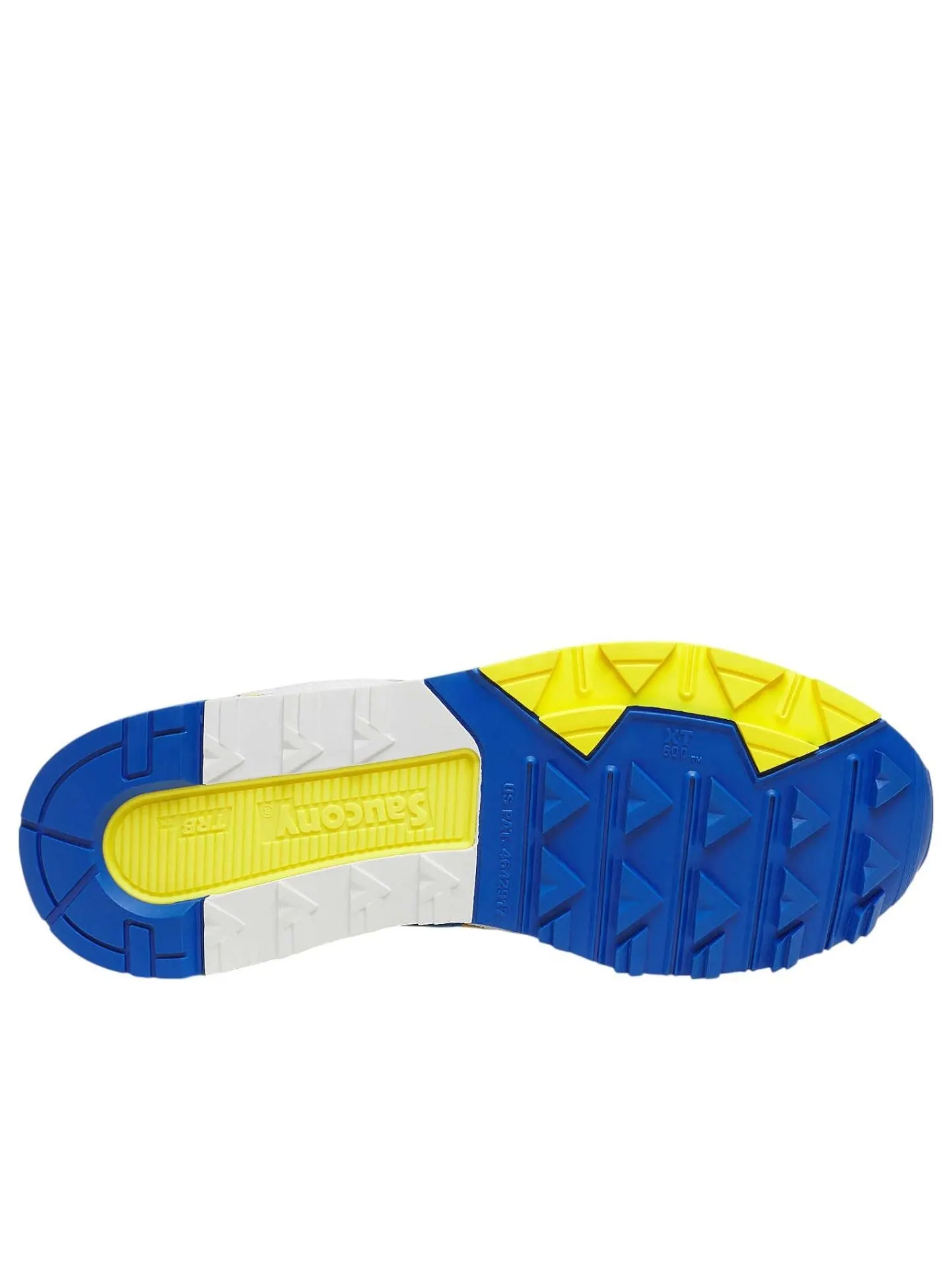 Кроссовки Saucony Azura OG 'White Yellow' — изображение 4 из 5, белый
