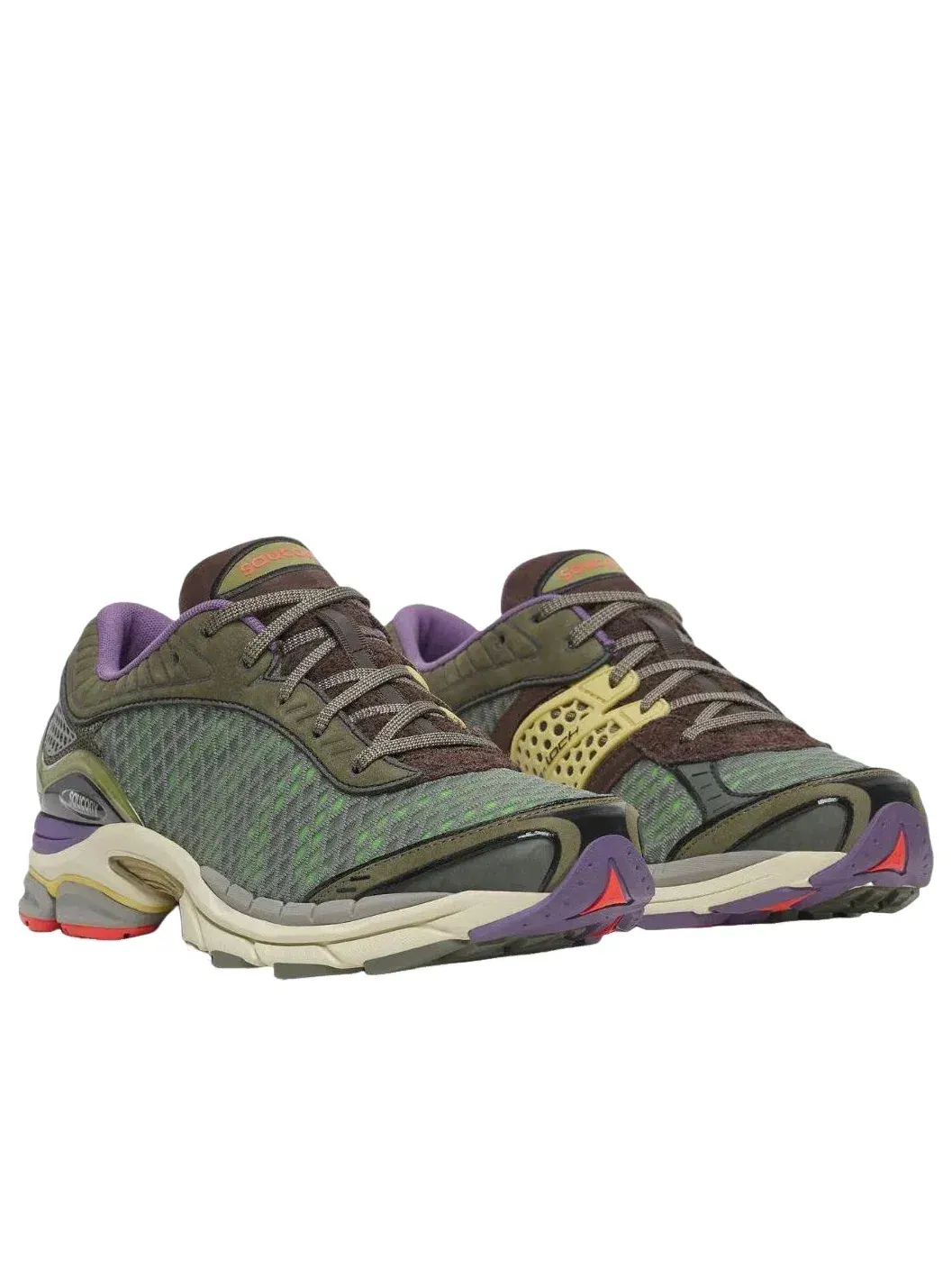 Мужские кроссовки с сетчатым верхом Saucony ProGrid Paramount Science of WOW — изображение 3 из 6, мульти